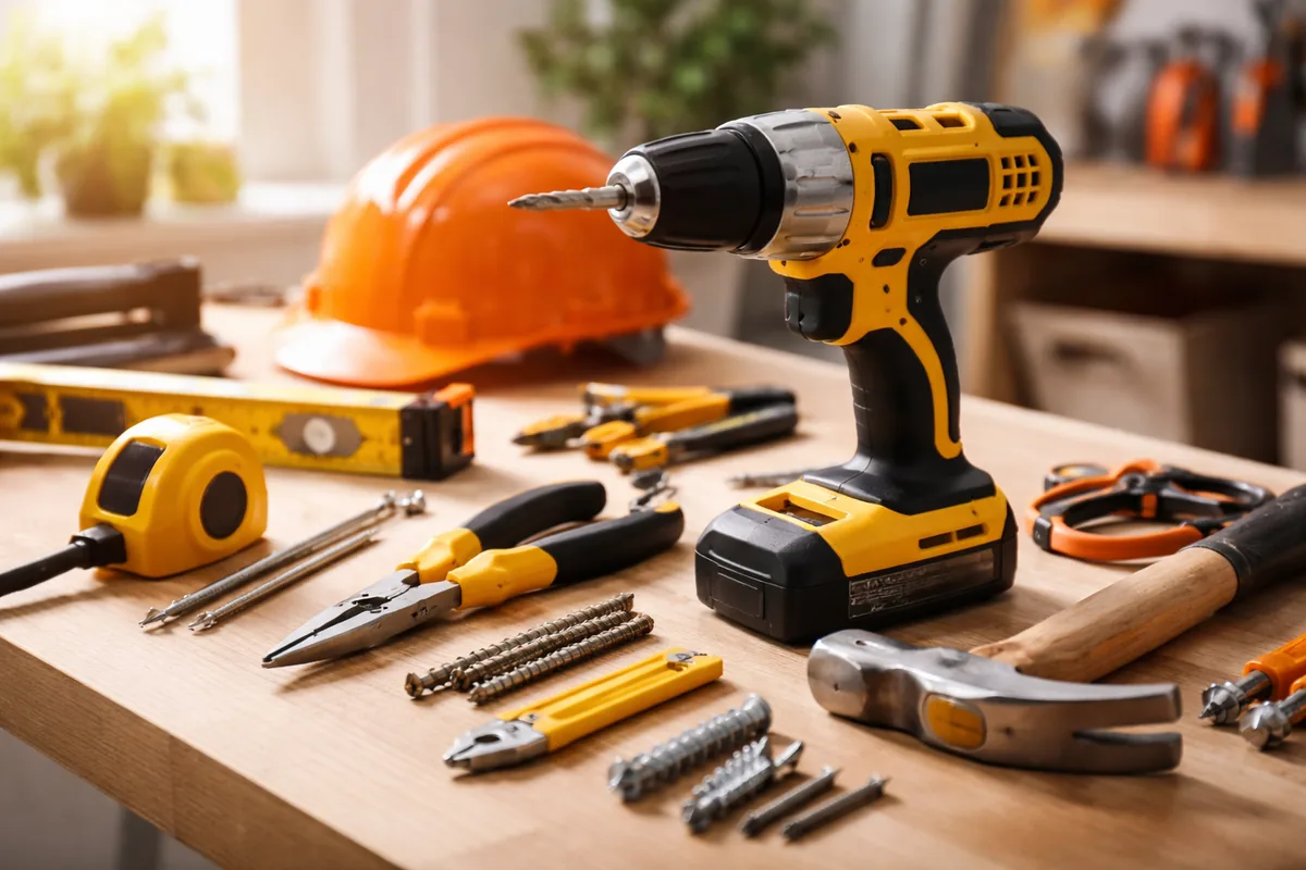 Quel matériel indispensable pour réaliser des travaux de bricolage chez soi