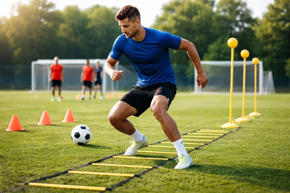 Quels sont les meilleurs exercices de coordination pour les footballeurs