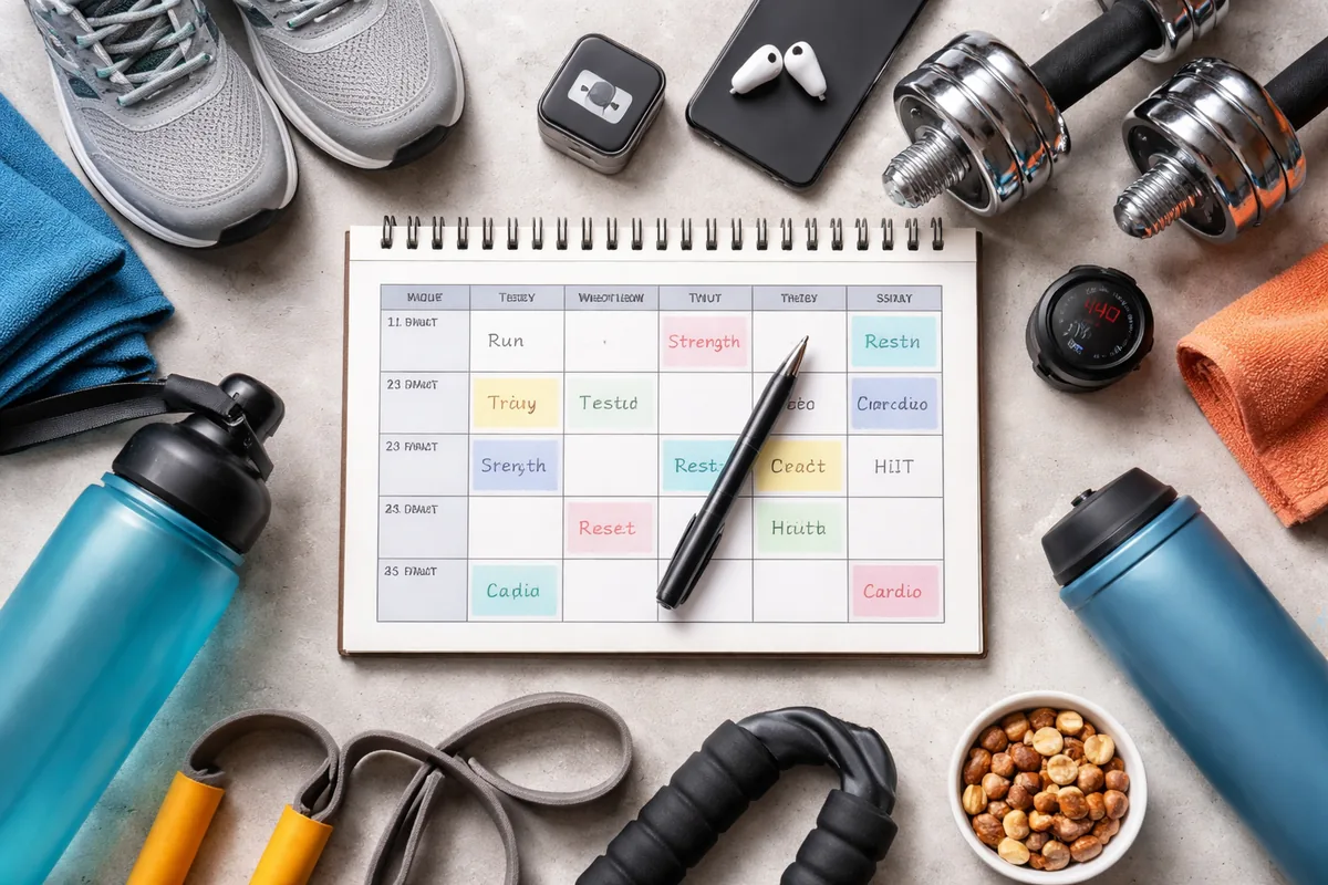 Comment élaborer un calendrier d'entraînement efficace pour améliorer ses performances sportives
